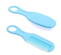 GALPADA Pettine e Spazzola per Ragazzo Ragazza Ragazza Kit Spazzola per Massaggi Capelli Ragazzo Pettine Morbido Antistatico Design Denti Circolari Non Danneggia la Testa