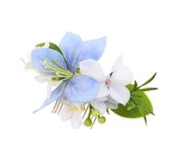 GALPADA Pettine Tessuto per Metallo Sposa Eleganti da Chioma e Fiori al Accessorio Versatile per Matrimonio Mare