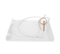 GALPADA Piastra Evaporatrice in Alluminio 27X21 CM per Congelatore Evaporatore a Piastre per Frigorifero Commerciale Accessori per Armadi Refrigerati Raffreddamento Efficiente e