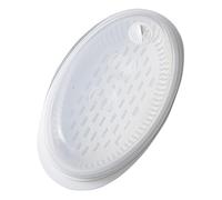 GALPADA Piatto Vaporiera in PP Alimentare con per Contenitore per al Vapore Teglia per Cottura Veloce e Conservazione Umidità Adatto per Gnocchi e Facile da
