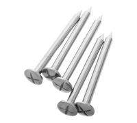 GALPADA Picchetti di Metallo per Rilievi Topografici, 5 Pezzi, Chiodi di Misurazione a Croce per Punti di Livellamento e Segnali di Confine della Proprietà, Uso Esterno