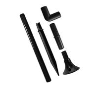 GALPADA Picchetto di Ricambio per Luce Solare da Terra Base in ABS Resistente alle Intemperie Accessorio per Illuminazione Esterna da Giardino Supporto per Luci Solari