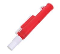 GALPADA Pipetta per Laboratorio Rosso Regolazione Fine del Volume e Manipolazione Liquidi ad Alta Precisione in Plastica per Ricerca e Biologia Molecolare