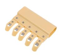GALPADA Plastica Righello per Pentagramma 1 Pezzo, Gialla | Spaziatura Uniforme delle Linee, per Lavagna e Lezioni Private, Gesso Incluso