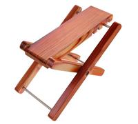 GALPADA Poggiapiedi Per Chitarra in Bambù Con Altezza Regolabile Design Pieghevole Antiscivico Per Chitarristi Classici e Folk