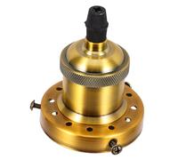 GALPADA Porta Lampada Vintage Base Per Lampadina in Alluminio Resistente Alla Ruggine Portalampada Da Soffitto Per Cucina Soggiorno