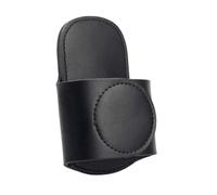 GALPADA Porta Stetoscopio in Pelle con Clip in Metallo Resistente Custodia Protettiva e Portatile per Medici e Infermieri Supporto da Cintura per Fonendoscopio Nero