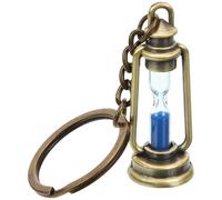 GALPADA Portachiavi a Clessidra 5 Pezzi Blu, 10X3Cm, Ciondoli Creativi in Metallo Resistente, Accessori Retrò per Uomo e Donna, per Bomboniere e Feste