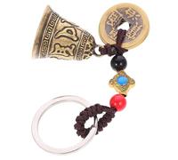 GALPADA Portachiavi Campanella a Sei Sillabe in Ottone per Auto e Borsa Accessorio Decorativo da Appendere