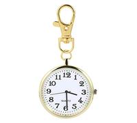 GALPADA Portachiavi da Gentiluomo con Orologio da Tasca Quadrante per Una Facile Visualizzazione per Papà E