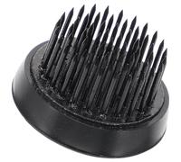 GALPADA Portafiori Rotondo in Ottone e Gomma Nero, Strumento per Composizioni Floreali Facile da Usare, per Decorazioni e Bomboniere