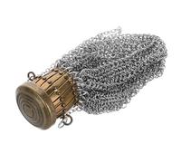 GALPADA Portamonete Vintage in Ferro con Rete, Catena Lunga, Argento | Stile Anni Venti, Leggero e Portatile, Facile da Mantenere, Borsa Piccola per Monete con Catena Colore Casuale