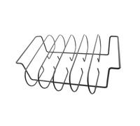 GALPADA Portatile per Barbecue con Supporto per Costolette Leggero e Resistente per Grigliate all Trasporto Facile e Circolazione Aria Ottimale per Cottura Uniforme