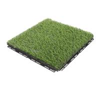 GALPADA Prato Artificiale per Esterno in PE e Pp, Tappeto Erboso Realistico Quadrato, Resistente e Facile da Tagliare, per Decorazioni da Giardino e Balcone