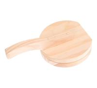 GALPADA Pressa per Pasta di Plastica Beige Manico, Superficie Liscia e Funzionamento Semplice, per Pressare la Pasta di Ravioli e Biscotti Durante Giorno della Festa Stile Stili multipli