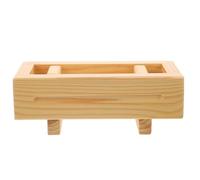 GALPADA Pressa per Sushi in Legno Resistente Stampo Fai da Te per Polpette di Riso Compatto e Leggero Strumento per Preparare Sushi Fatto in Casa per Cucina e Ristorazione