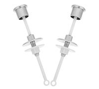 GALPADA Pulsante di Scarico del Water a Pressione per Wc, Pezzo di Ricambio per Leva di Scarico, Accessorio Compatibile per Riparazione Serbatoio Bagno