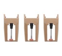 GALPADA Puntine di Ricambio per Giradischi D’epoca 3 Pezzi Ago in Rubino e Alluminio, Accessori per Giradischi Vinile Compatibili, Parti di Registrazione per Audio Nitido e Sostituzione