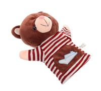 GALPADA Pupazzo Orso in Peluche Marionetta Da Mano Per Ragazzo Ragazza Ragazza Animale Giocattolo Interattivo Per Narrazione e Attività Familiari Design Accattivante e Artigianato Di Quali