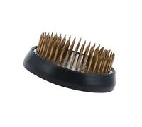 GALPADA Rana a Fiore Rotondo con Aghi di Rame 6 Cm, Portafiori con Guarnizione in Gomma Antiscivolo, per Composizioni Floreali, per Amanti del Flower Arranging