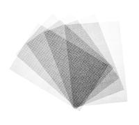 GALPADA Rete in Acciaio Inossidabile 5 Pezzi per Vaso per Bonsai e Piante, Schermo a 5 Maglie per Drenaggio e Minimizzazione Migrazione Terreno, per Giardino e Casa