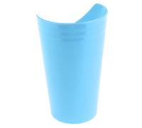 GALPADA Reutilizzabile Convalescent Feeding Cup in Plastico Blu, Bicchiere per Pazienti Allettati, Sicurezza, Previene il Soffocamento, Facile da Trasportare, Adatto a Vari Ambienti