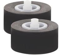 GALPADA Rullo Pressore Compatibile e Nero per Registratore Cassette 2 Pezzi in Plastico Leggero Asse Centrale Incluso Lettore CD Macchina da Registrazione Portatile