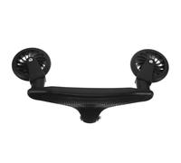 GALPADA Ruote Passeggino Silenziose in Pu con Pedale, Set Sostituzione Ruote Anteriori e Posteriori per Passeggini Jogging, Accessori Ricambio per Controllo Stabile e Guida Ammortizzata