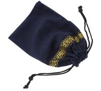 GALPADA Sacchetto di Carte dei Tarocchi in Velluto Coulisse Robusta e Materiale Plastico Resistente, Contenitore Portatile per Tarocchi per Giochi di Divinazione