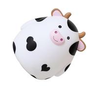 GALPADA Salvadanaio Cartoon Medio Decorazione Casa e Regalo Adorabile Contenitore Monete Stabile e Facile da Usare Design Viso Sorridente per Adulti Bianco