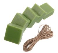 GALPADA Saponetta Non Finita a Forma di Grappolo d Uva Verde Chiaro, Sapone Artigianale Formula Delicata la Pulizia del Viso e Cura Idratante della Pelle