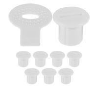 GALPADA Scaletta per WC per, accessori per sedile WC, viti di fissaggio, toilette, plastico, 1 set