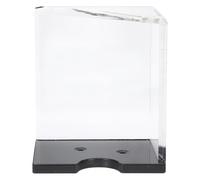 GALPADA Scatola Acrilica Trasparente per Carte da Gioco Porta Carte Pratico la Casa Organizzatore Resistente Spazio Ampio per Mazzi Standard