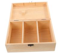 GALPADA Scatola Aghi Cucito in Legno con Cuscinetto Puntaspilli Organizer Compatto per Cucire e Quilting Astuccio Cucito Regalo per Appassionati Stoccaggio Sicuro e Pratico