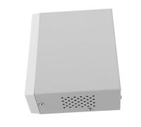 GALPADA Scatola di Giunzione Elettrica in Metallo con Pannelli Anteriori e Posteriori Grigia Custodia Stagna per Progetti Elettronici e Contenitori Circuiti Resistente e Adatta Impianti