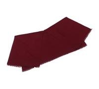 GALPADA Sciarpa a Tinta Unita da Donna con Nappe, Scialle Grande | Poliestere e Acrilico, Leggero e Morbido, per Eventi e Cerimonie, Stile Classico Elegante Rosso