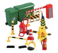 GALPADA Segnali Stradali in Miniatura Gioco Bimbo Anni per Educazione Sicurezza Traffico Transenne Leggere Colorate Compatibile con Giocattoli Costruzione per Ragazzi e Ragazze Stimola