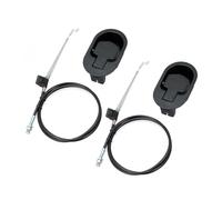 GALPADA Set 2 Pezzi Maniglie di Ricambio per Poltrone Reclinabili con Cavo a Molla 96 Cm in Lega di Alluminio, Leva di Sblocco per Divani e Poltrone Compatibili Ashley, Parti di Ricambio