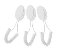GALPADA Set 3 Pezzi Ganci in Plastica Anti-perdita per Telecomando e Tablet, Design Unico e Facile da Usare, Supporto Adesivo senza Foratura per Casa e Ufficio