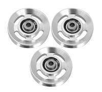 GALPADA Set 3 Pulegge per Cavi Palestra Domestica in Lega Alluminio 88Mm Cuscinetto Silenzioso per Attrezzature Fitness e Sistemi Sollevamento Pesi
