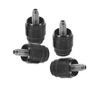 GALPADA Set 4 Pezzi Inserti Ago Olio Freno Idraulico Bici Neri, Dado Compressione Tubo Flessibile Freno a Disco, Accessori Manutenzione Freni per Mountain Bike e Bici da Strada