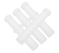 GALPADA Set 4 Pezzi Stantuffi per Tritacarne in Plastico Bianco, Accessori per Macina Carne Ergonomici, Resistenti e Anti-affaticamento per Cucina