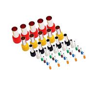 GALPADA Set 40 Pezzi Taglierine per Polimeri e Stampo per Formine in Argilla per Hobbisti, Acciaio Resistente e Plastica, Mini Forme Circolari Multiple per Decorazioni Fai da Te e Artigianato