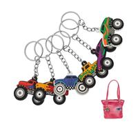 GALPADA Set 6 Portachiavi Fuoristrada Carini da Donna Ciondoli Decorativi per Chiavi Auto e Accessori Unici per Borse e Regali Festa