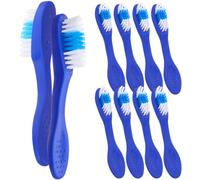 GALPADA Set da 10 Mini Spazzolini da Denti Antisuicidio per Detenuti, Manico Corto da 9 Cm in Plastica e Nylon Setole Morbide per Pulizia in Istituti Penitenziari e Centri