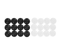 GALPADA Set e Facili da Trasportare Accessori Leggeri di Componenti da Gioco in Plastica per Dama e Backgammon per Insegnare e Giocare a Dama