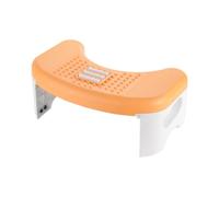 GALPADA Sgabello per Bagno Antiscivolo in Pp Capacità di Carico Elevata, Forma Arcuata, come Supporto per Piedi in Toilette e Assistenza Quotidiana
