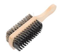 GALPADA Spazzola da Barba Bifacciale Setole in Nylon e Cinghiale, Pennello per Baffi e Chioma Triturati, Accessorio per Cura Maschile e Styling Professionale Uomo