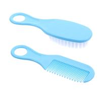 GALPADA Spazzola e Pettine Per Ragazzo Ragazza Ragazza Di Cura Del Capello Pettine Per Massaggi e Spazzola Per Ragazzo Realizzato in Materiali Di Buona Qualità Blu