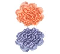 GALPADA Spazzola per Ragazzo Ragazza in Silicone 2 Pezzi Pettine per Rimozione della Crosta Lattea e Massaggio del Capelluto, Utile per Routine del Bagnetto